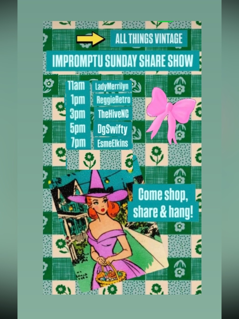 Girls of Fall share show flyer! like to be alerted when we go live! - Picture 2 of 3